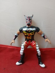 Luciferno Wrestling Figure Custom Lucha Libre Wrestling Figure Mexico