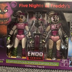 Five Nights at Freddy’s FNAF Endo Series Wave 3 COMPLETE SET Of 4 Montgomery+++