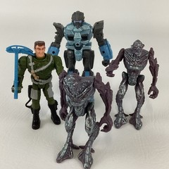 Final Faction Action Figure Lot Kharn Brute Alpha Team Sergeant Steel Combat Toy