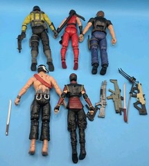 GI Joe Classified 6″ Figure Lot Python Patrol Officer Vypra Quick Kick Kim Jinx