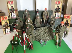 G.I. Joe 40th Anniversary ” Uniform & Accessories” Drop Down List – Mint Quality