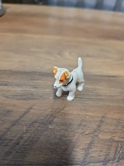 1993 Hasbro Puppy In My Pocket Jack Russell Terrier Dog Figure Vintage