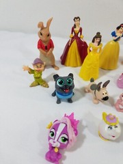 Disney Character Mixed Lot Of 18 Figures Princess Movies & TV Shows