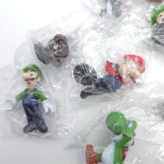 Super Mario Nintendo Mini Figures New Mixed Lot 18 Total