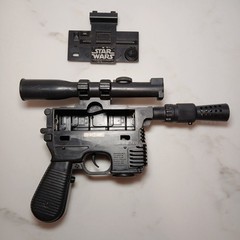 VTG Star Wars HAN SOLO BLASTER ESB 1978 Kenner General Mills Not Working – AS IS