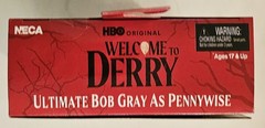 NECA WELCOME TO DERRY ULTIMATE BOB GRAY AS PENNYWISE THE DANCING CLOWN 7” FIGURE