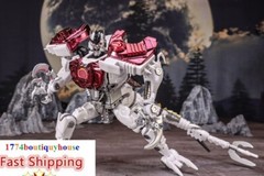 New IN BOX TRANSFORMER DINOBOT TransArt BWM-10 TransMetal II ALLOY 10 INCH USA