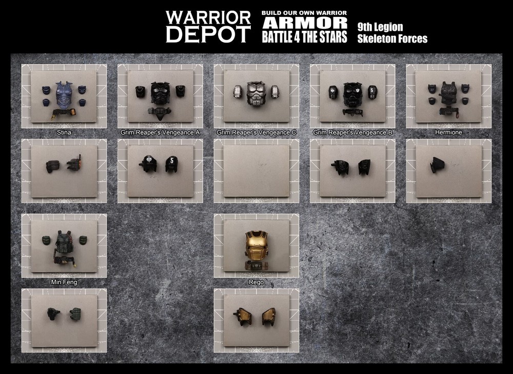JoyToy Battle For the Stars Armor Set 1 – 1/18 3.75″ GI Joe