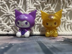 KUROMI Set Of 2 Common Gold Sonic Toys Hello Kitty And Friends Secret Scent Cafe