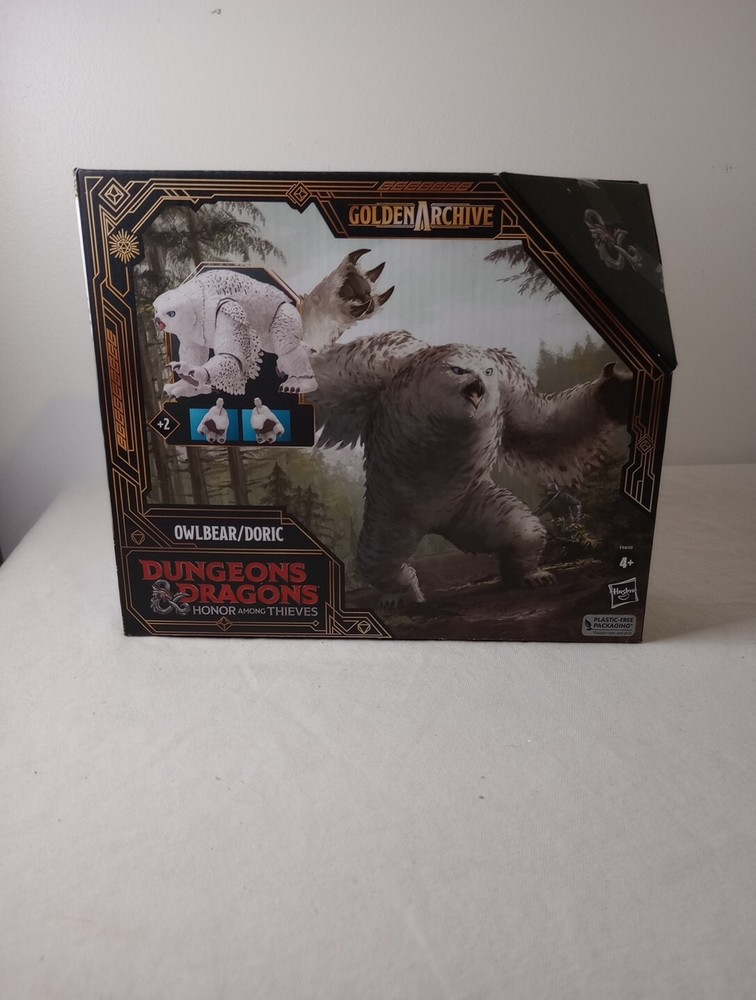 Dungeons & Dragons Honor Among Thieves Golden Archive Owlbear Doric Figure New