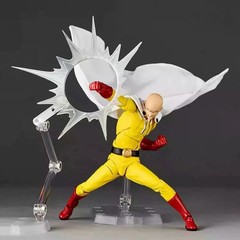 Revoltech Kaiyodo One Punch Man Saitam NR099 Deluxe Version Anime Action Figure