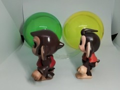 Super Monkey Ball AIAI and GONGON Sega Action Figures GamePro Series 1