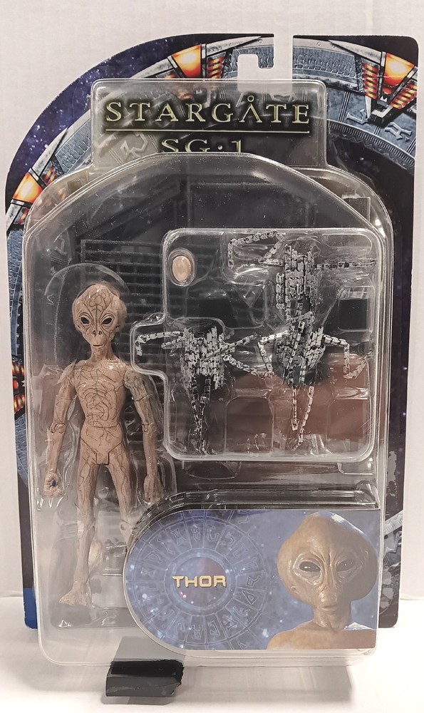 THOR (ALIEN) STARGATE SG 1 8″ ACTION FIGURE DIAMOND SELECT 2007 UNOPENED