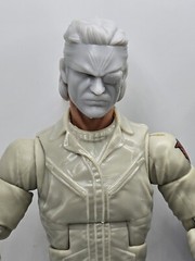 3d Printed SOLID SNAKE EYEPATCH HEAD 1:12 6″ G.I. Classified Marvel Legends