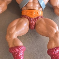 Vintage Complete He-Man Action Figure 1981 Mexico MOTU Sword Shield Armor Axe