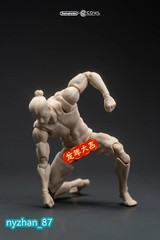 Romankey X COWL 1/12 Flexible 6″Action Figure Male Pale Muscle Joint Body w/Head