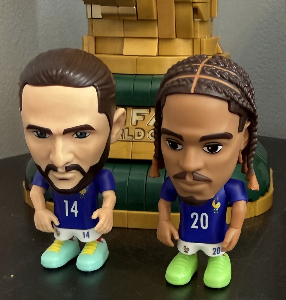 Zuru Ballers World Cup 2026 Soccer Figure France – Barcola and Rabiot