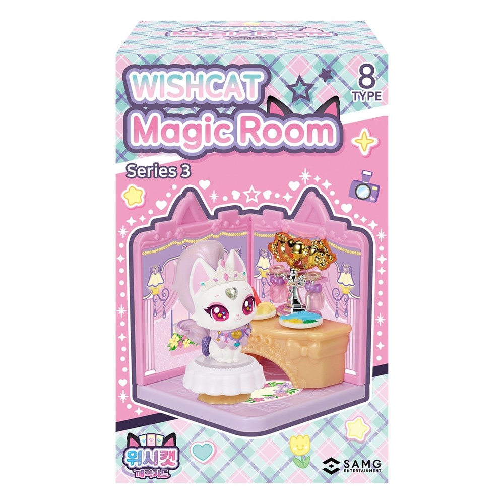 Wish Cat Magic Card Magic Rum Series 3 Random 1pcs Trading Collectible Korean