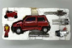 Takara Diaclone Car Robot No 6 Honda City R Vintage Figure 4.1 x 2.2 x 2.0 in.
