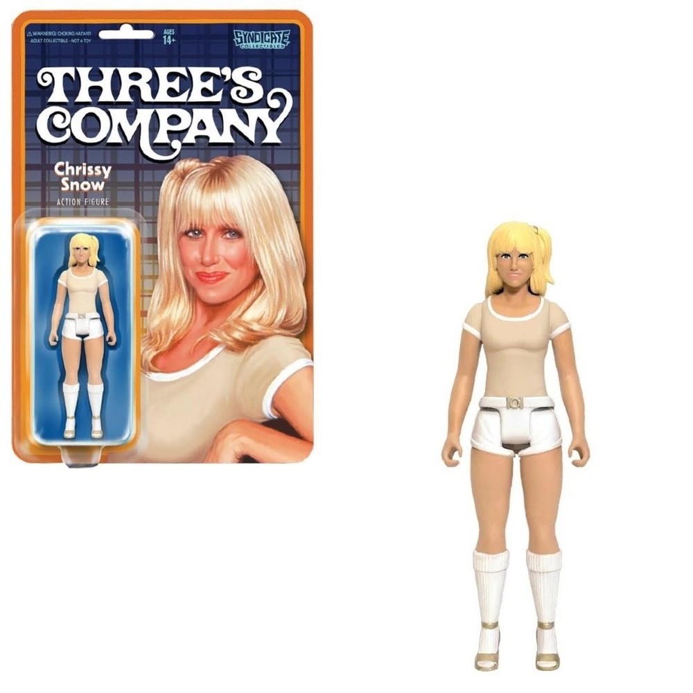 Three’s Company 3.75 inch Chrissy Snow Action Figure MINT