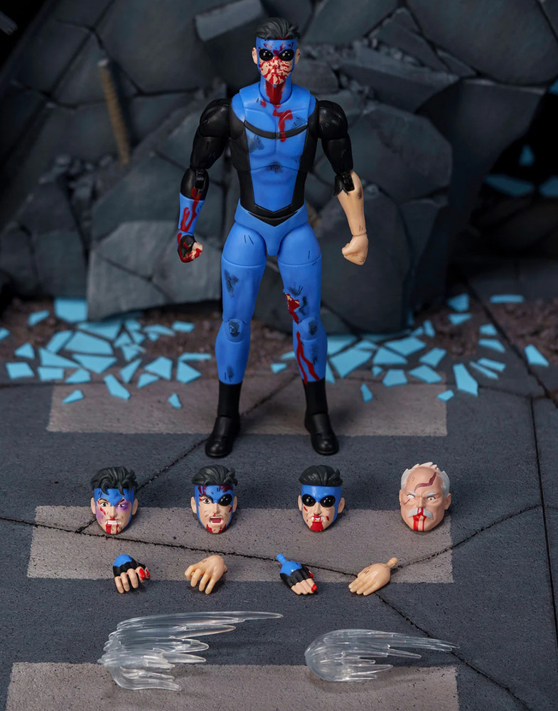 Invincible SDCC Exclusive Action Figure PREORDER 1/12 scale Battle Damaged Jada