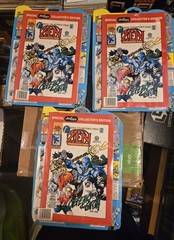 JustToys Zen Intergalactic Ninja Boxed Figure Set Lot w/ Comic Lot of 6
