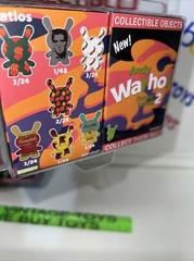 Kidrobot Andy Warhol “Mark Of The Beast” Dunny Series 2 Sealed Lot Of 4 🔥