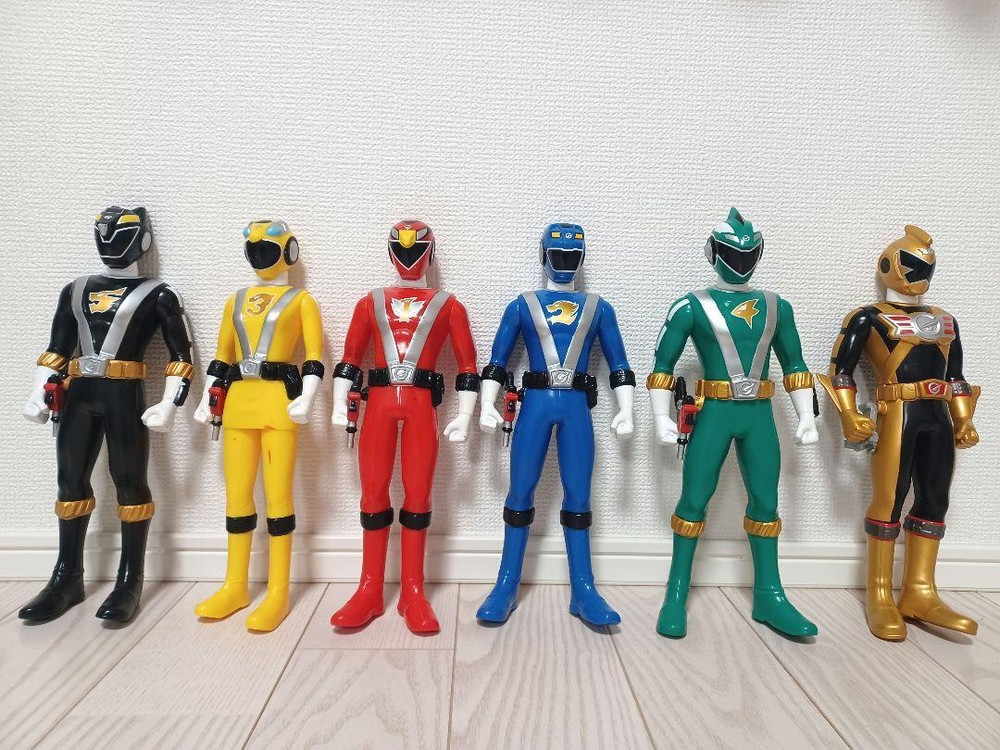 Power Rangers RPM Goonger not available in storessoft vinyl 6set Bundle Bulk