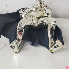 1995 Legends of Batman Silver Knight Action Figure Loose w/ Sword & Shield DC