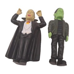 XONEX DRACULA FRANKSTEIN MUMMY FIGURE 5 CM UNIVERSAL MONSTERS 2005