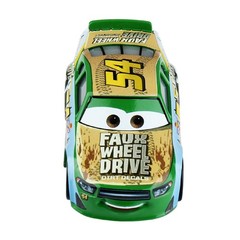 2PCS Disney Pixar Cars1 3 NO.54 Green Car Collectible Die-cast Model Toy Car Boy
