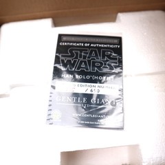 HAN SOLO HOTH COLLECTIBLE MINI BUST STAR WARS STATUE #235 of 650! GENTLE GIANTS