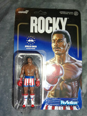 APOLLO CREED ROCKY (UNOPENED) SUPER 7 REACTION