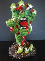 ZOMBIE RISING HAND Custom Kidrobot Santa Cruz Skateboards Screaming Hand Figure