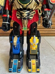 1994 Mighty Morphin Power Rangers Deluxe Thunder Megazord Near Complete
