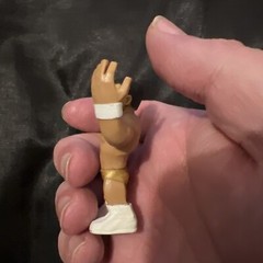 WWE Rumblers Alberto Del Rio 2″ Wrestling Action Figure 2011 Mattel Gold Attire