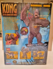 King Kong ROARING KONG 8th Wonder of the World 11″ 2005 Playmates new