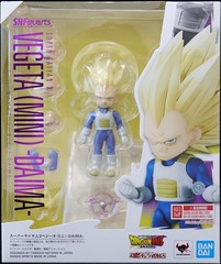 Bandai S.H. Figuarts Super Saiyan 3 Vegeta Mini Dragon Ball Daima w/shipper USA
