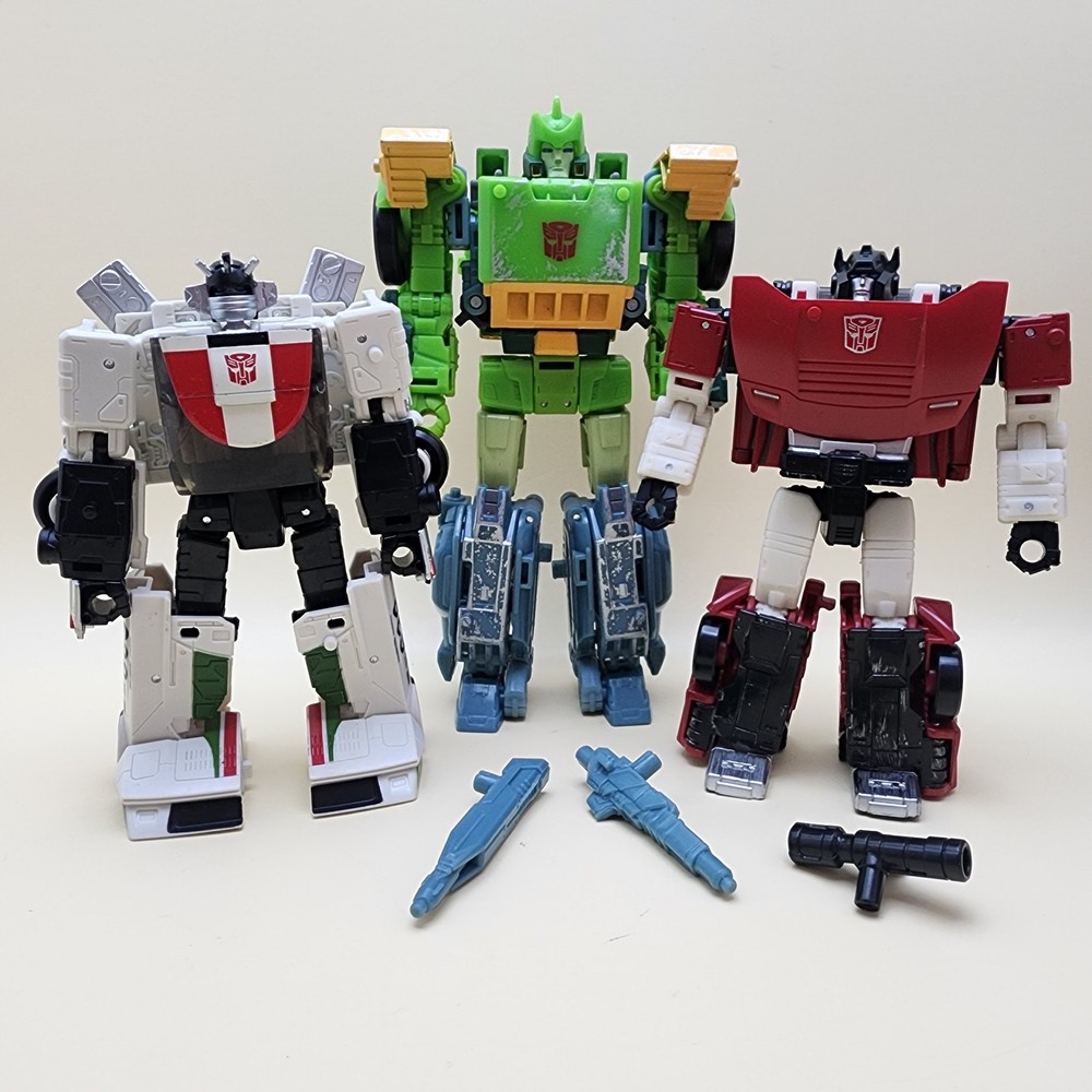 TRANSFORMERS WFC Siege Earthrise SPRINGER Voyager + SIDESWIPE & WHEELJACK Deluxe