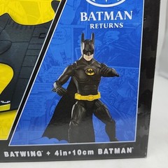 Spin Master DC Batman Returns 4″ Figure & Batwing 85 Years Multiverse Keaton