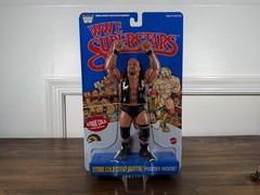 WWE Superstars LJN Stone Cold Steve Austin 8” Figure Blue Card Retro WWF