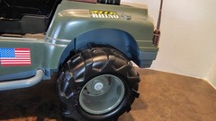 VINTAGE HASBRO 1993 G.I. JOE RHINO GPV JEEP MILITARY VEHICLE