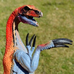 Jurassic Dinosaur Realistic Model 8.27″ Therizinosaurus Figure Kid Dino Toy Gift
