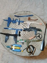 Vintage 1966 Ideal Captain Action Accessories parts lot