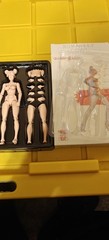 US Romankey X COWL 1/12 Figure Flexible Girl Joint Body Female Soldier Figure