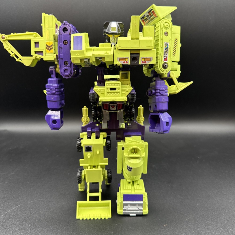 G1 Transformers Combiner Devastator Incomplete Near Complete 1984 Takara Hasbro