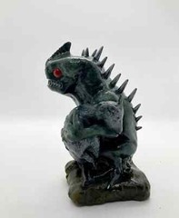 Cryptozoo-Fubi El Chupacabra “Midnight Goat” by Weston Brownlee x Tenacious Toys
