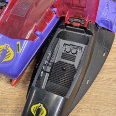 Vintage 1987 G.I. Joe Cobra Mamba Attack Helicopter ARAH Hasbro Incomplete