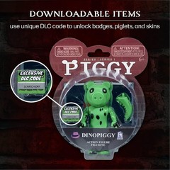 Roblox Piggy Dinopiggy Figure Series 1 with DLC