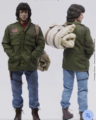 John Rambo SlyStallone Shop Kaustic Plastik 1/6 Super rare figure